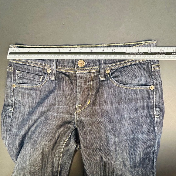 Citizens of Humanity Bootcut Jeans Sz 24 Studded Pocket USA Made Distressed - Picture 15 of 16
